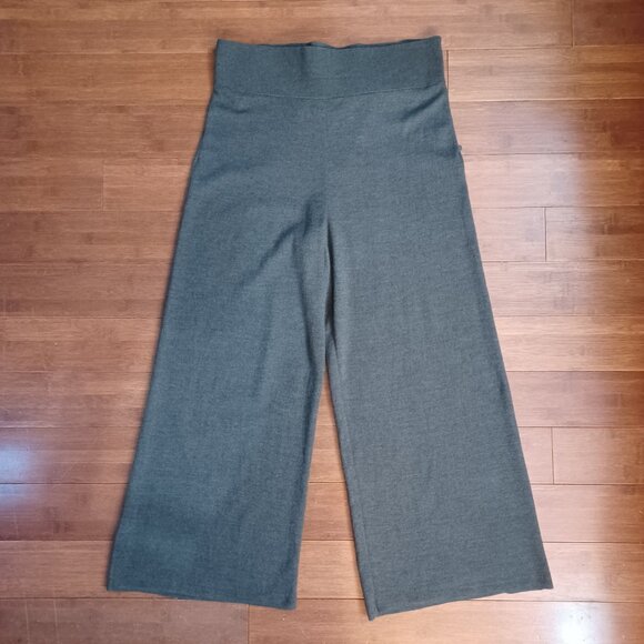 Anthropologie Dark Gray Cropped Pants - Picture 5 of 13